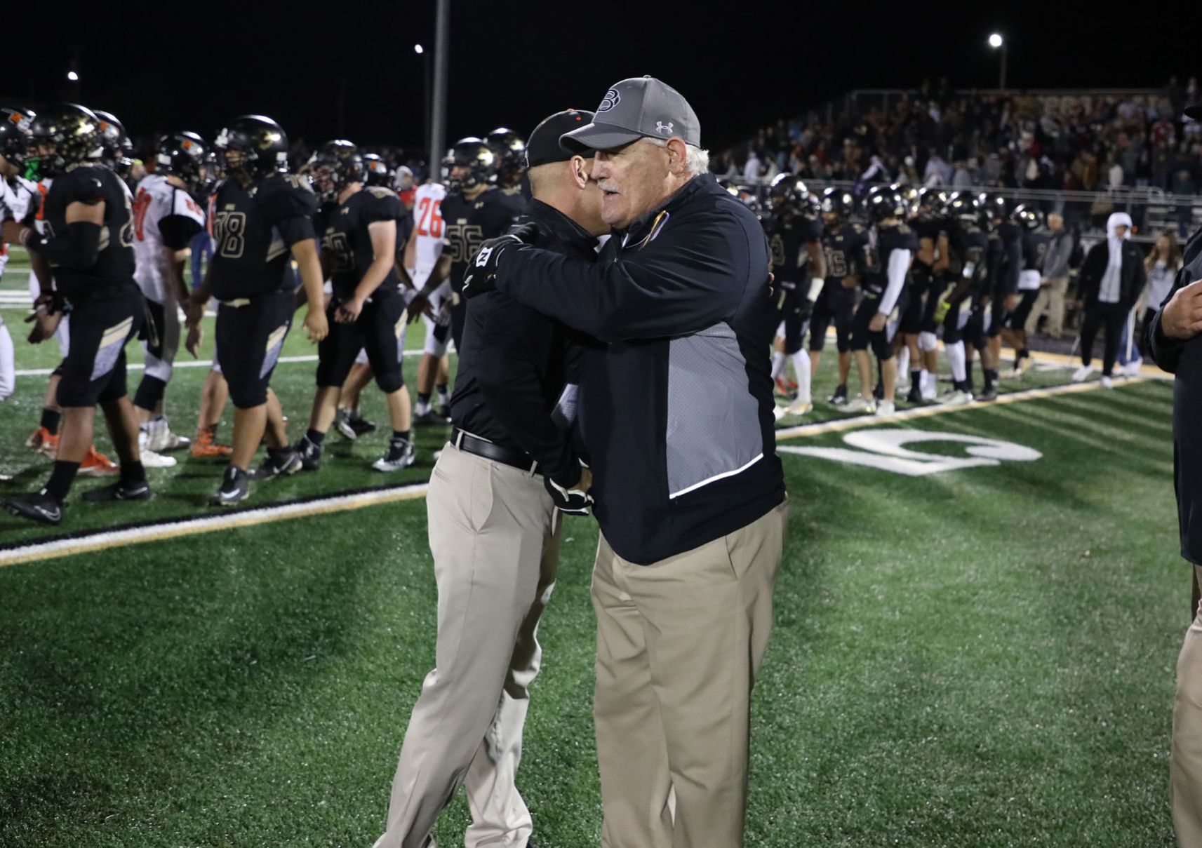 Quotables from Beggs coach David Tenison and Sperry coach Robert Park